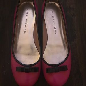 Marc by Marc Jacobs - Pink Punk Bow Flats 37.5